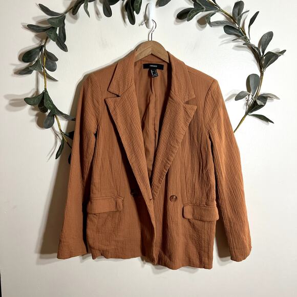 Brown Textured Blazer LAST CALL - Picture 1 of 4